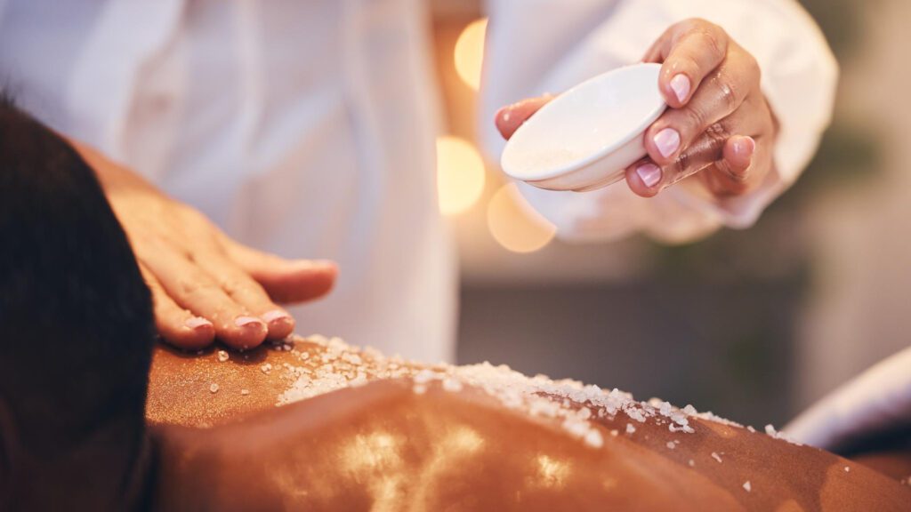 Exfoliating Skin before layering spray tans