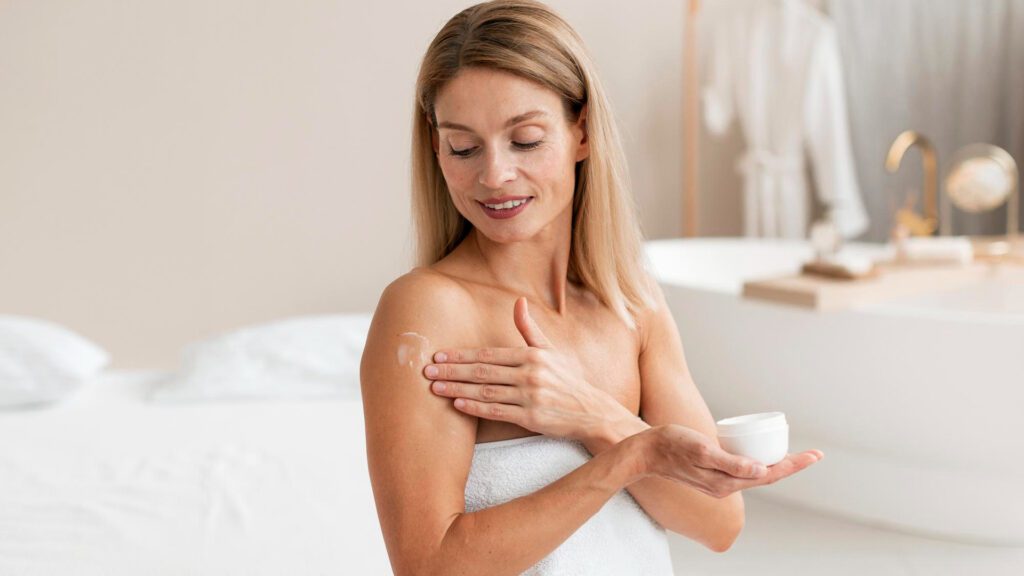 Moisturizing Skin before layering spray tans