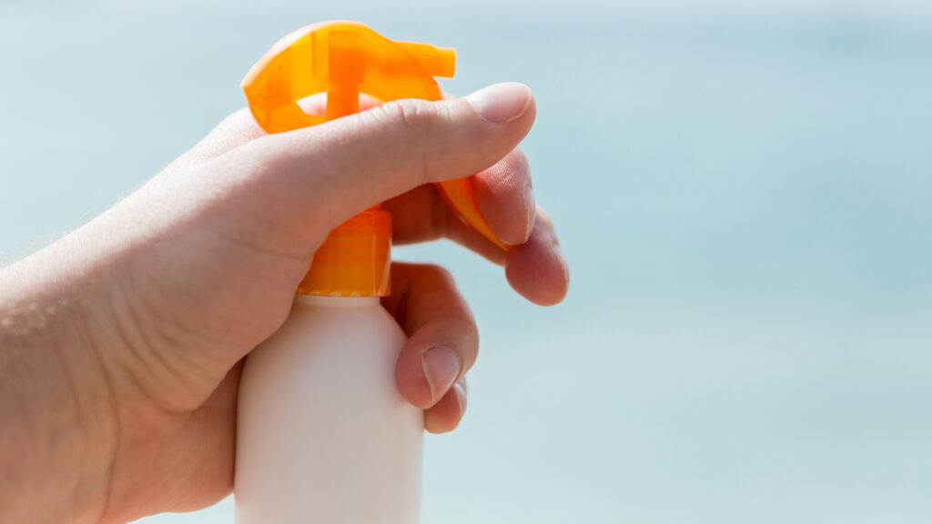 Tanning spray without harsh chemicals can spray tan with acne