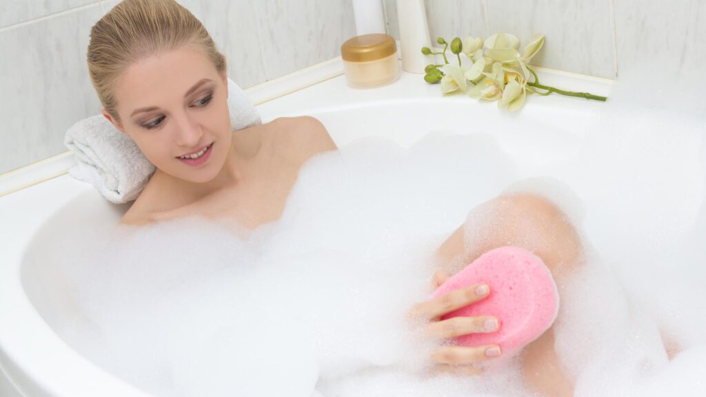 Gentle Bathing after airbrush tanning